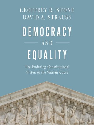 cover image of Democracy and Equality